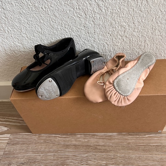 Girls Tap and Ballet shoe set - Picture 2 of 5